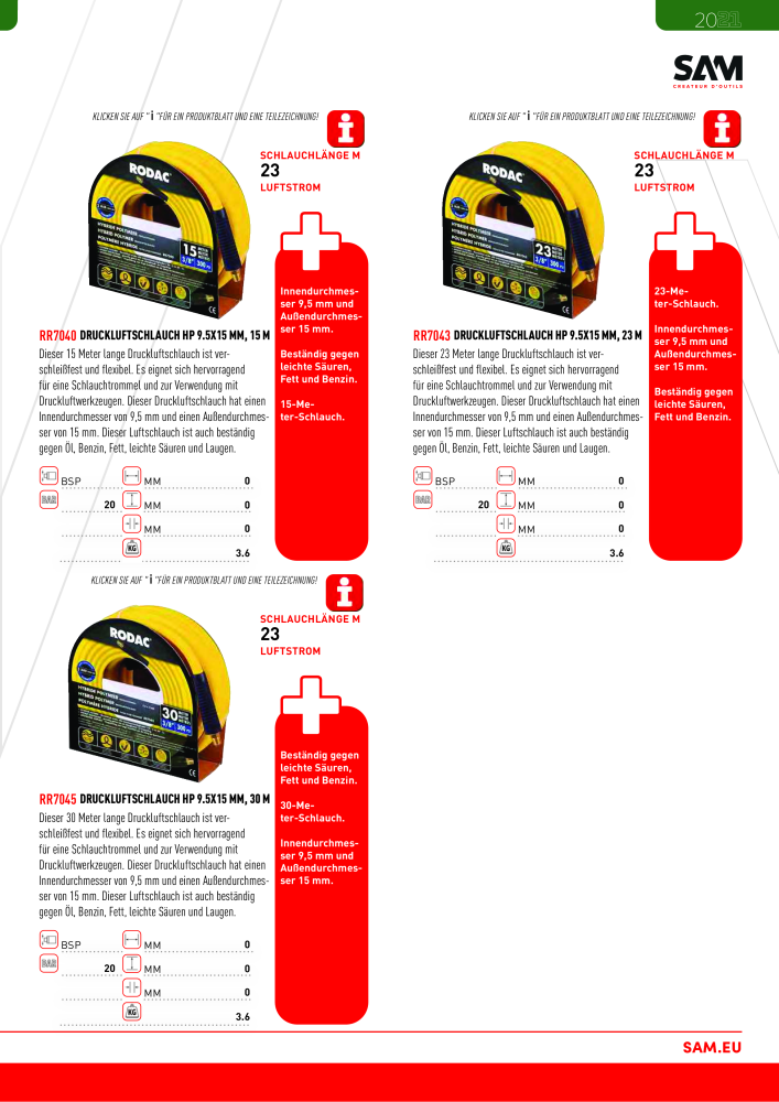 Rodac Gesamtkatalog Nb. : 20072 - Page 149