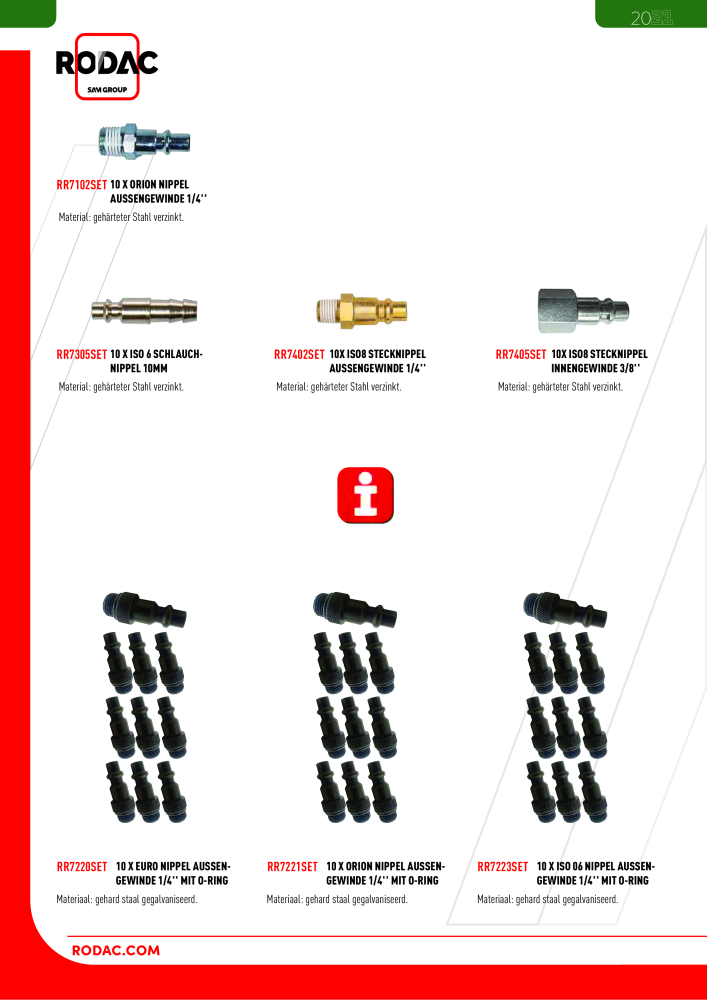 Rodac Gesamtkatalog Nb. : 20072 - Page 154