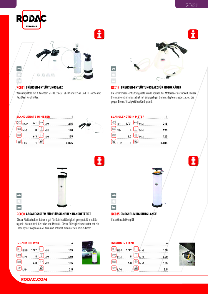 Rodac Gesamtkatalog Nb. : 20072 - Page 170