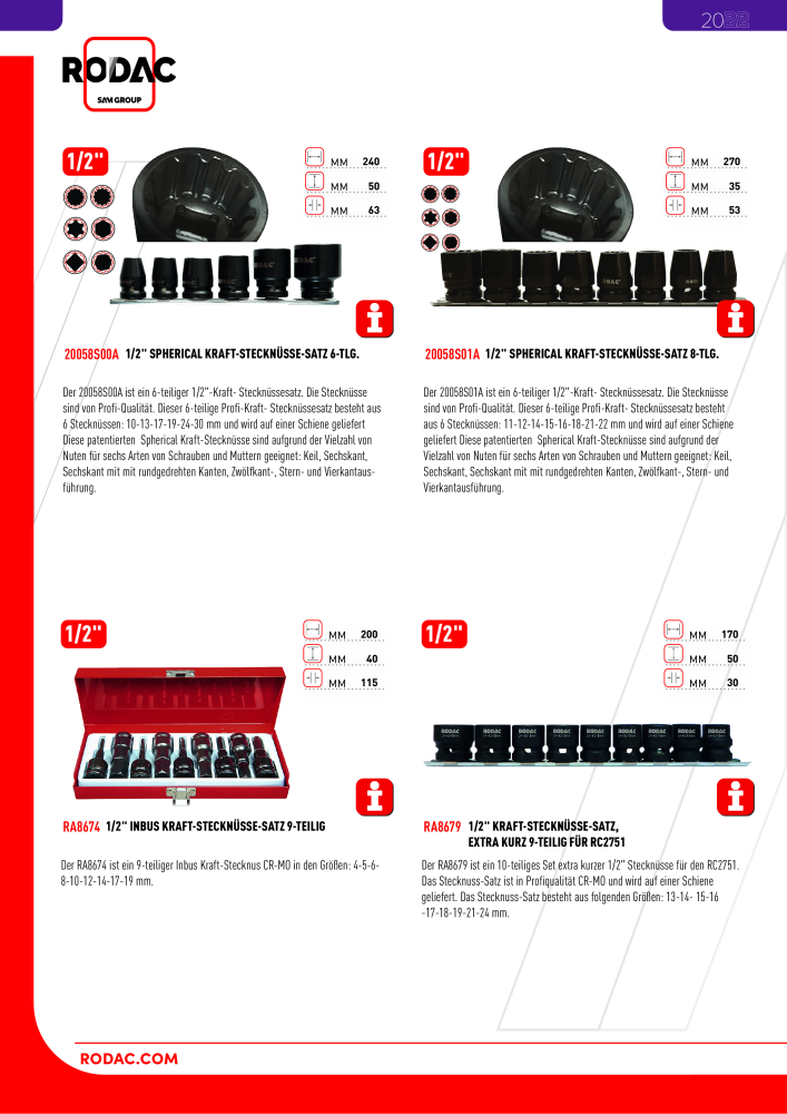 Rodac Gesamtkatalog Nb. : 20072 - Page 38