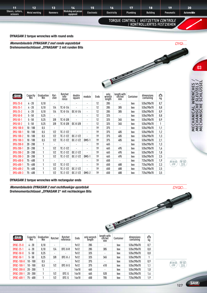 Rodac SAM Katalog Nb. : 20073 - Page 127