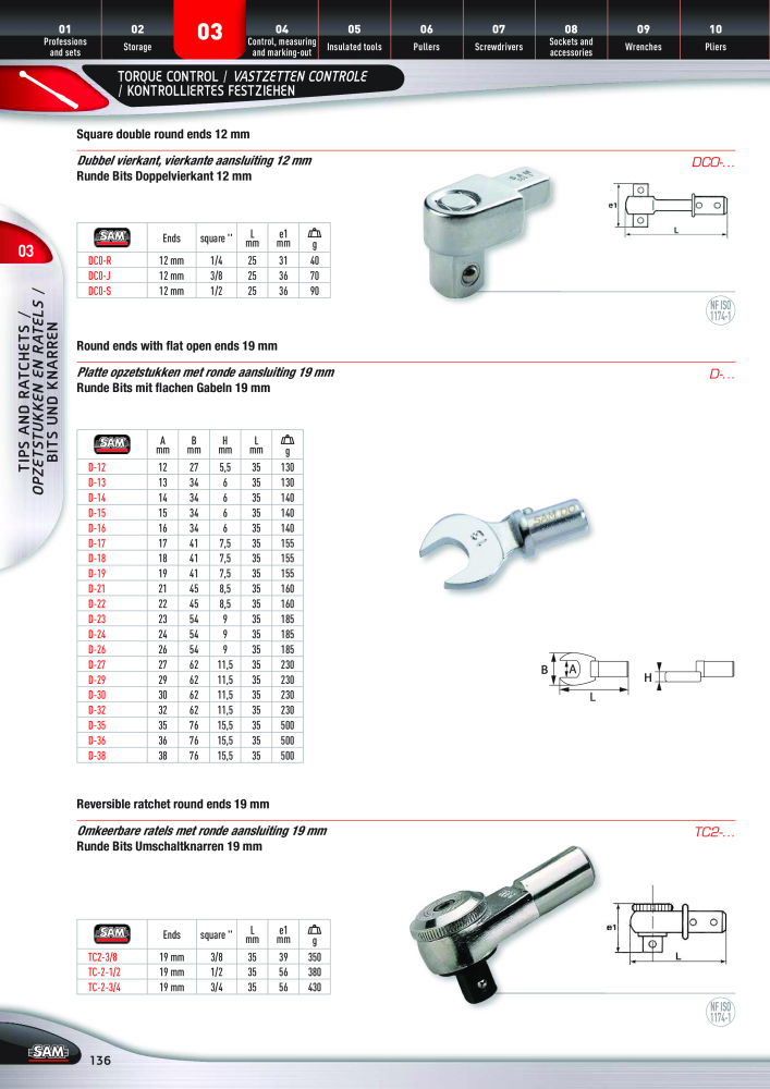 Rodac SAM Katalog Nb. : 20073 - Page 136