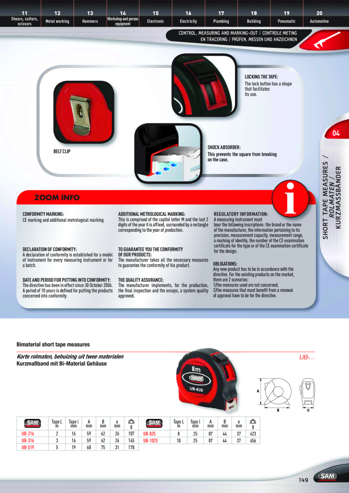 Rodac SAM Katalog Nb. : 20073 - Page 149