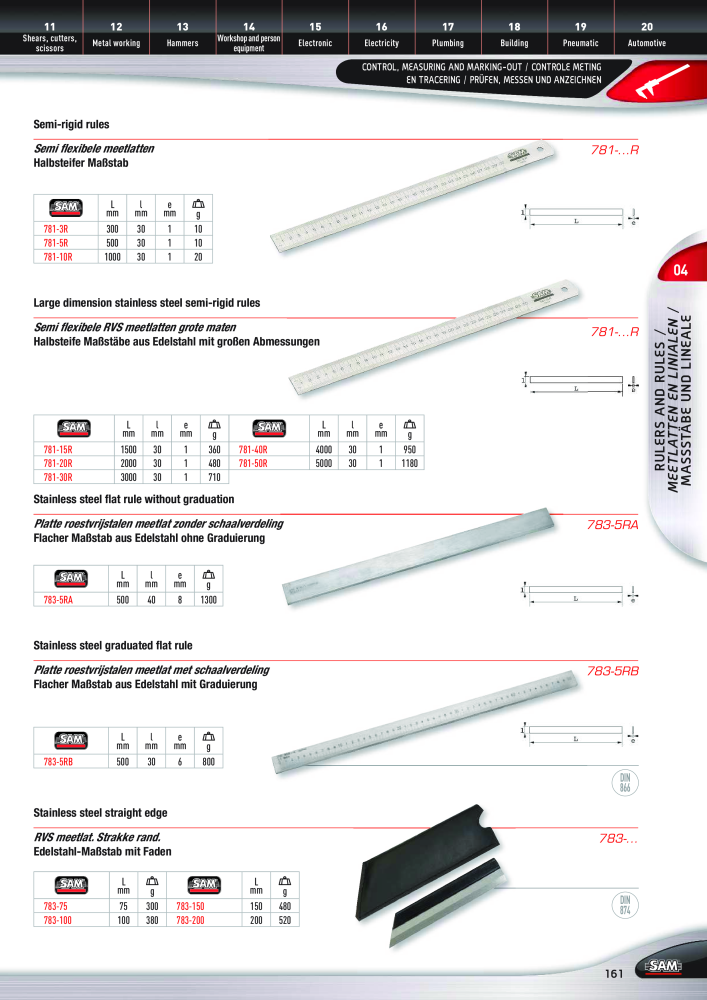 Rodac SAM Katalog Nb. : 20073 - Page 161