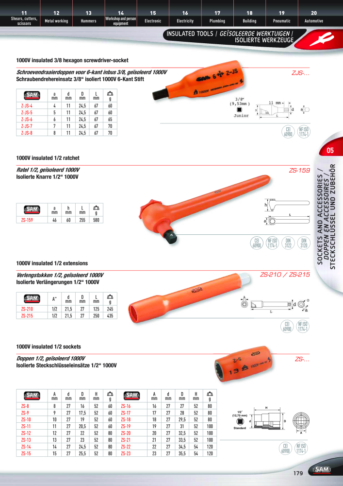 Rodac SAM Katalog Nb. : 20073 - Page 179