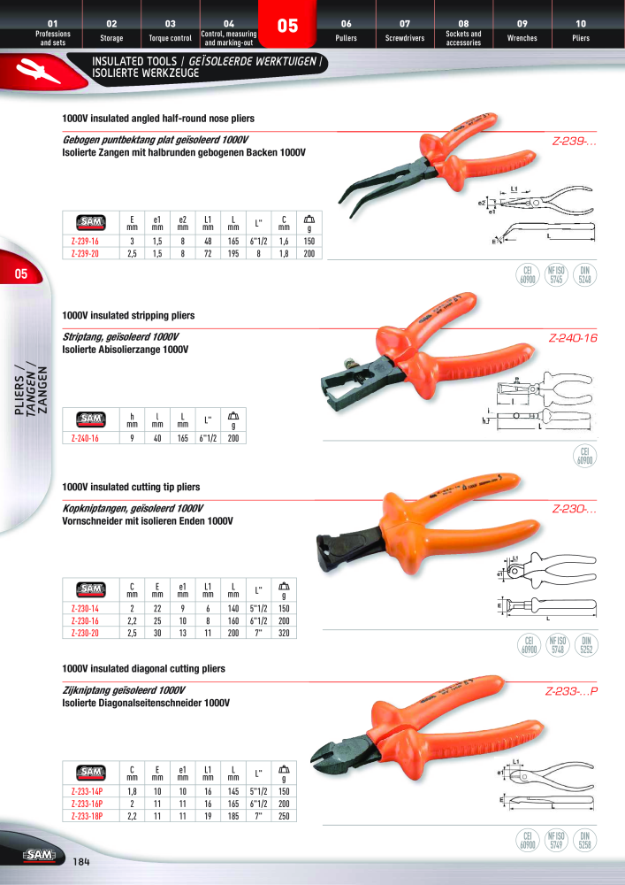 Rodac SAM Katalog Nb. : 20073 - Page 184