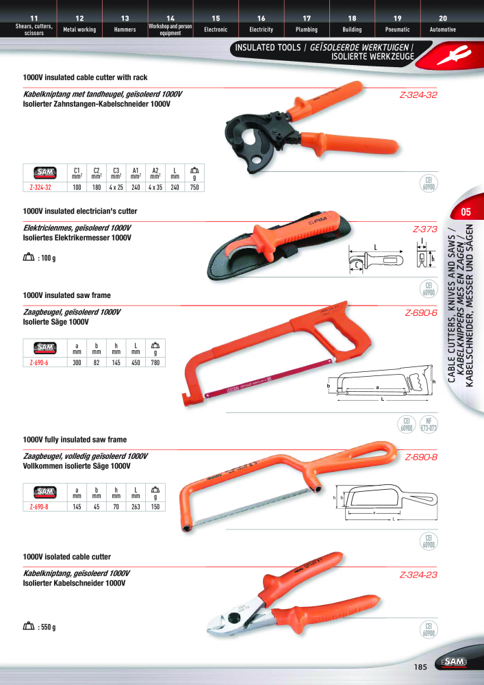 Rodac SAM Katalog Nb. : 20073 - Page 185