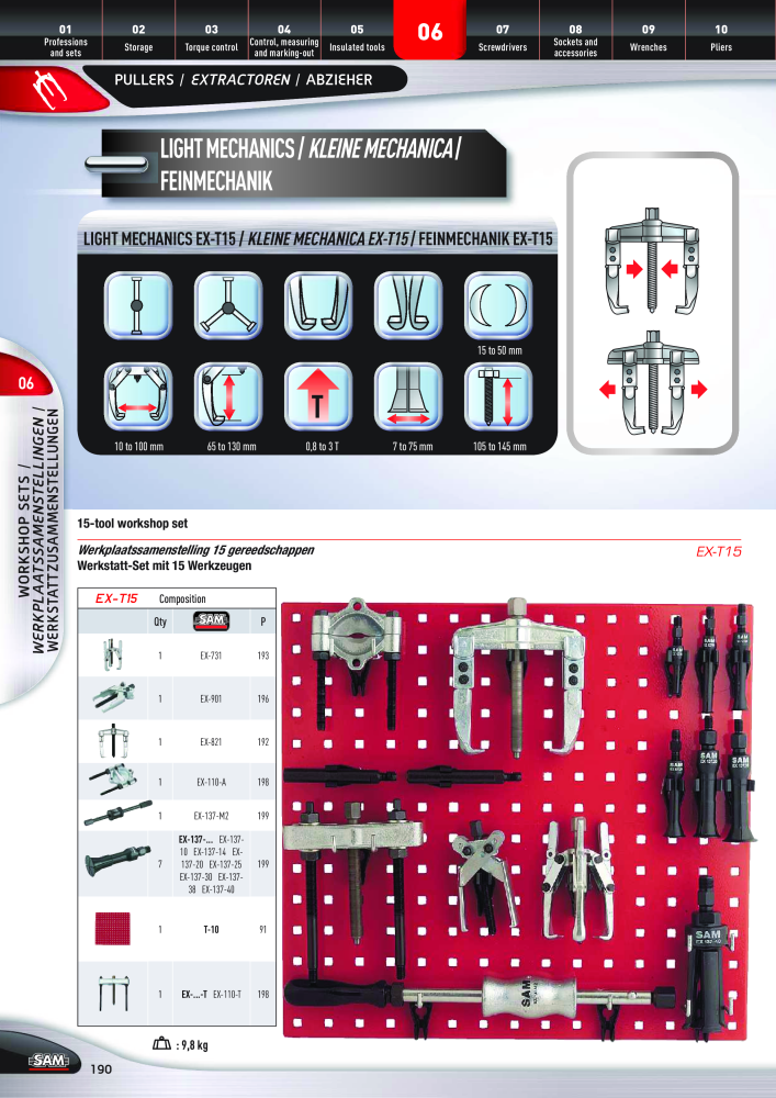 Rodac SAM Katalog Nb. : 20073 - Page 190