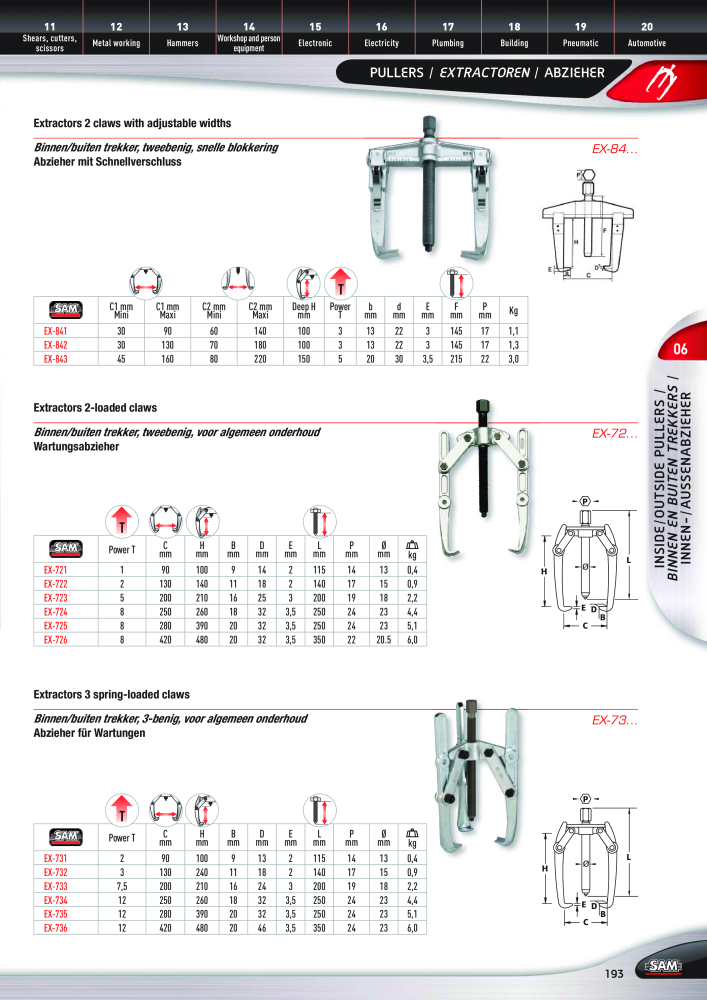 Rodac SAM Katalog Nb. : 20073 - Page 193