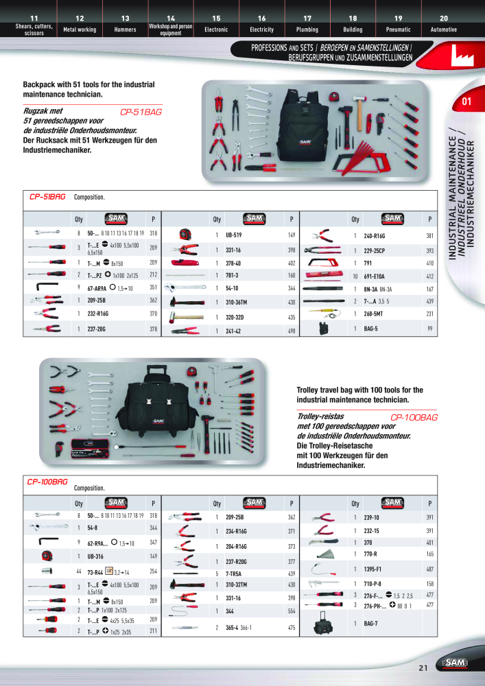 Rodac SAM Katalog Nb. : 20073 - Page 21