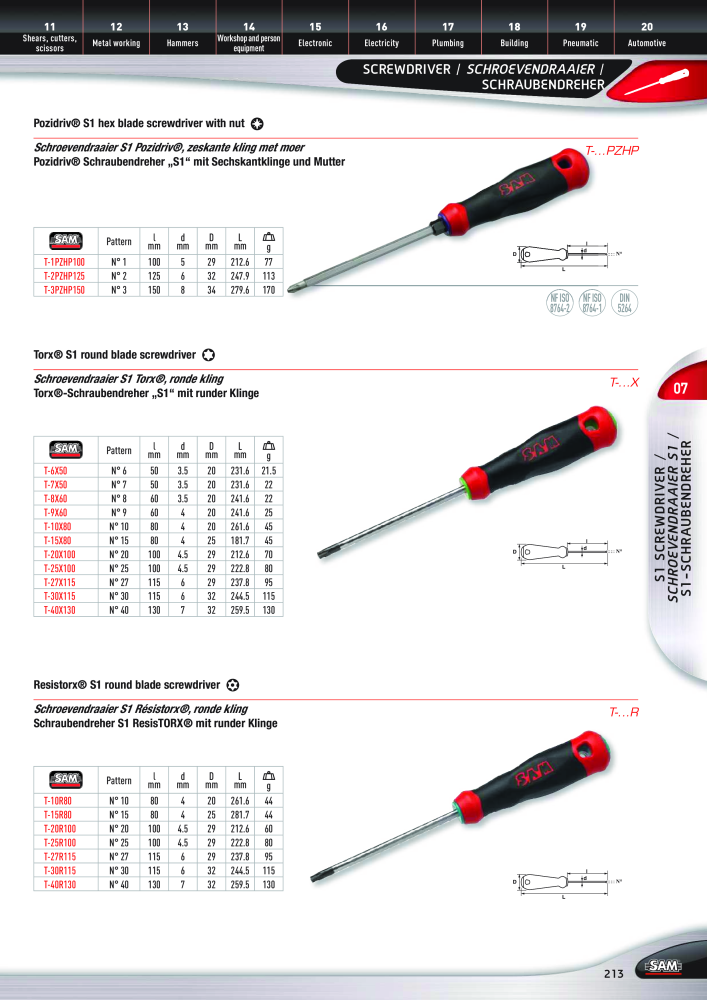 Rodac SAM Katalog Nb. : 20073 - Page 213