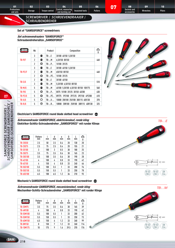 Rodac SAM Katalog Nb. : 20073 - Page 218