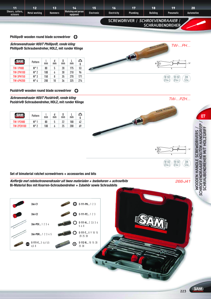 Rodac SAM Katalog Nb. : 20073 - Page 223