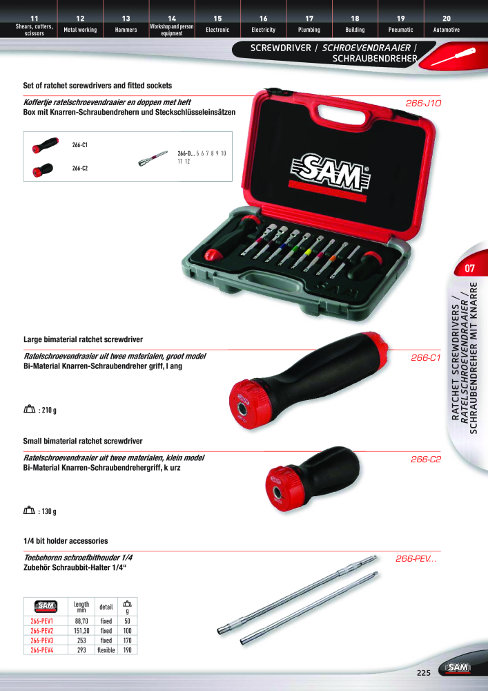 Rodac SAM Katalog Nb. : 20073 - Page 225