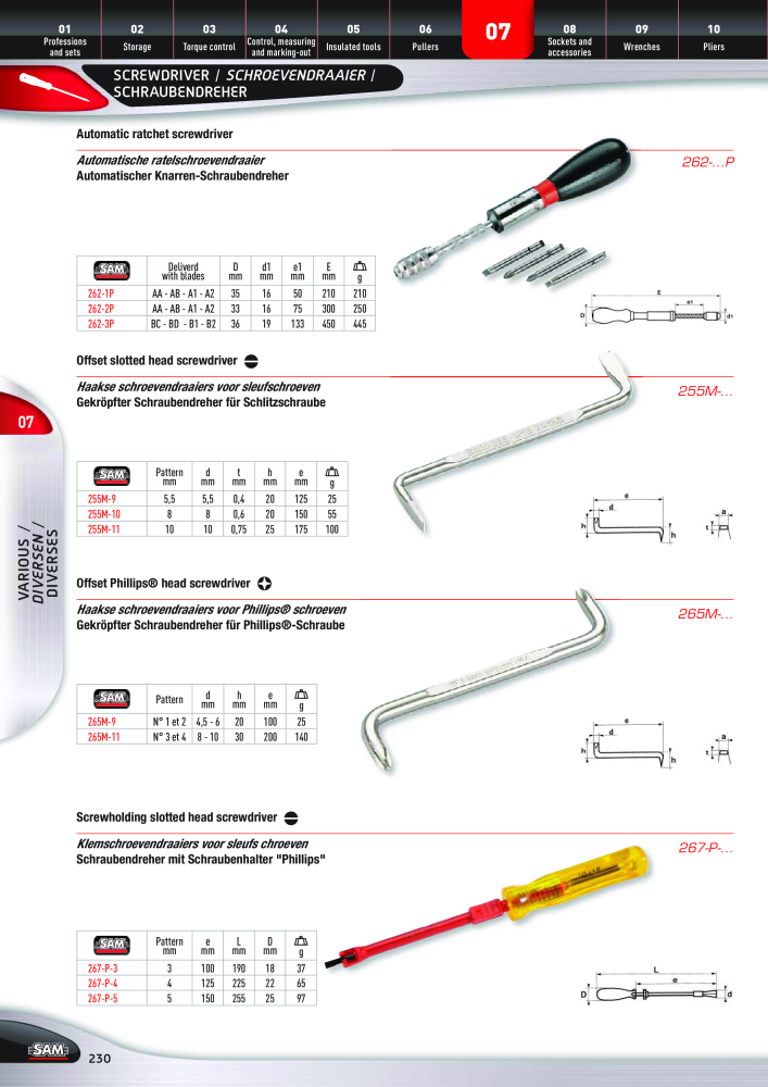 Rodac SAM Katalog Nb. : 20073 - Page 230