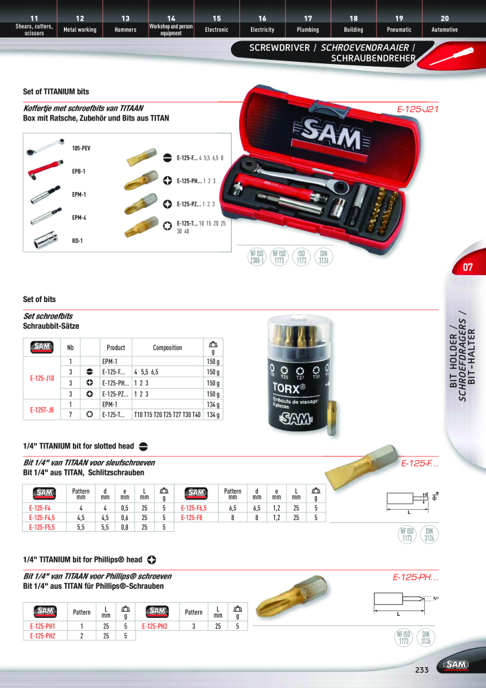 Rodac SAM Katalog Nb. : 20073 - Page 233