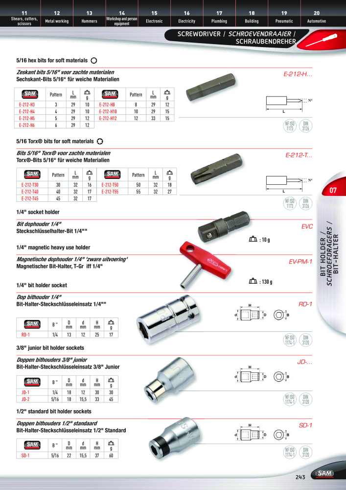 Rodac SAM Katalog Nb. : 20073 - Page 243