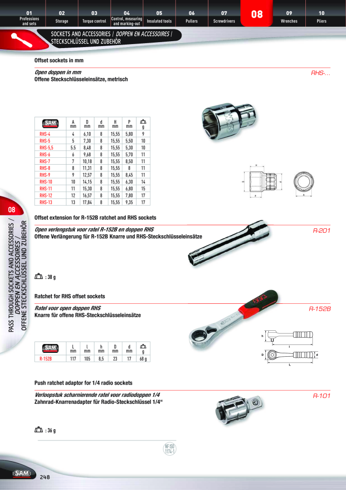 Rodac SAM Katalog Nb. : 20073 - Page 248