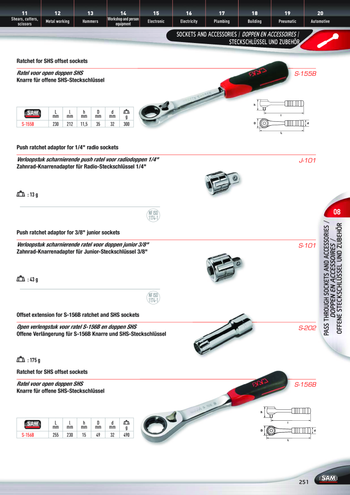 Rodac SAM Katalog Nb. : 20073 - Page 251