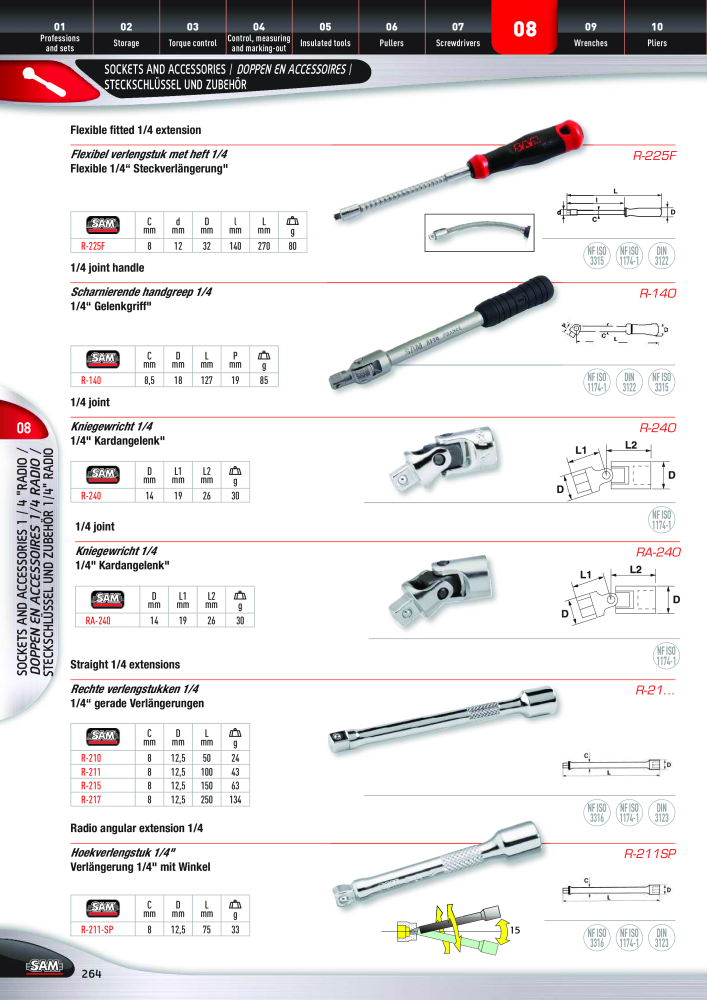 Rodac SAM Katalog Nb. : 20073 - Page 264