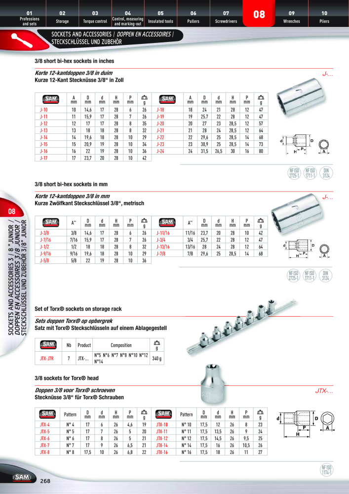 Rodac SAM Katalog Nb. : 20073 - Page 268