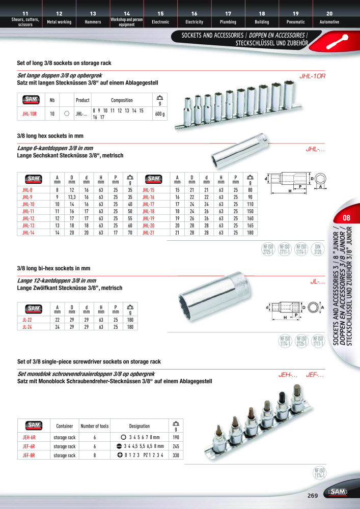 Rodac SAM Katalog Nb. : 20073 - Page 269