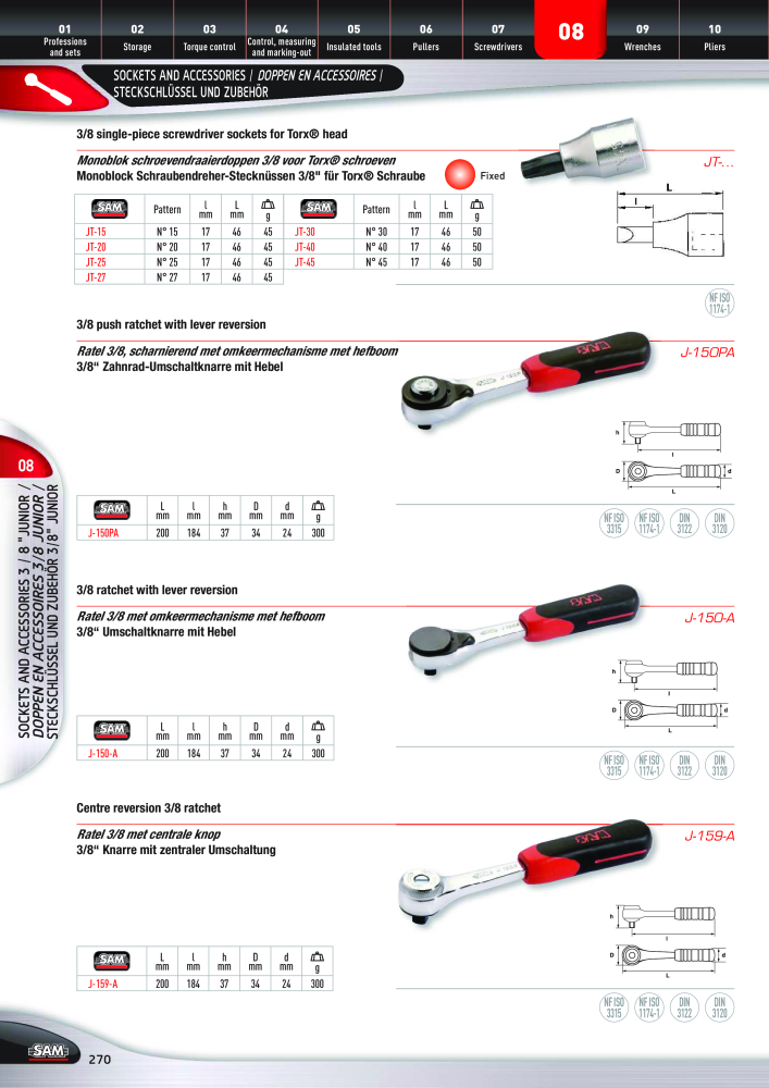 Rodac SAM Katalog Nb. : 20073 - Page 270