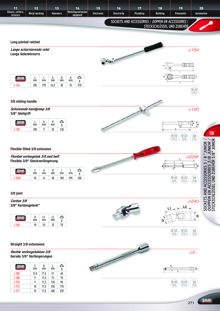 Rodac SAM Katalog Nb. : 20073 - Page 271