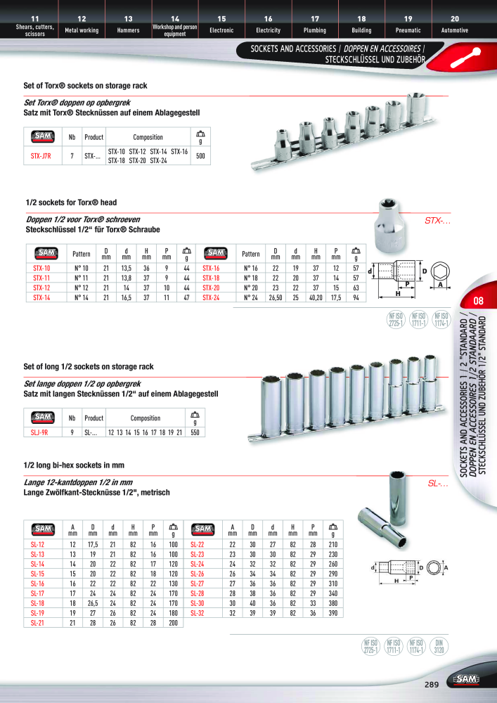 Rodac SAM Katalog Nb. : 20073 - Page 289