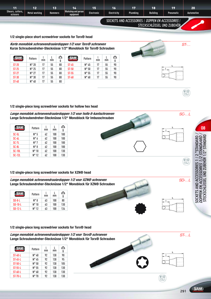 Rodac SAM Katalog Nb. : 20073 - Page 291