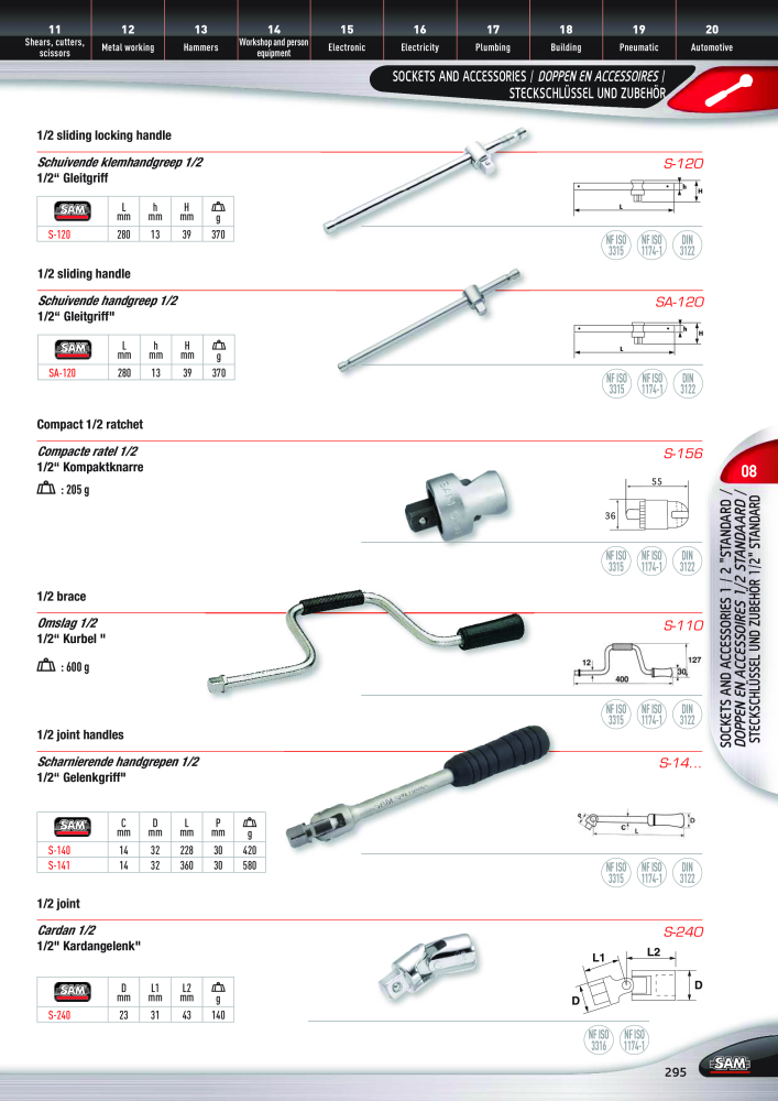 Rodac SAM Katalog Nb. : 20073 - Page 295