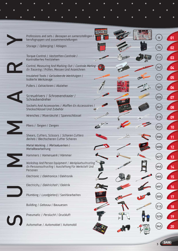 Rodac SAM Katalog Nb. : 20073 - Page 3