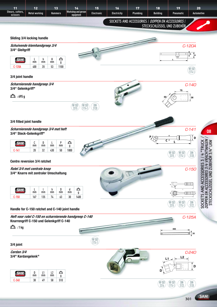 Rodac SAM Katalog Nb. : 20073 - Page 301