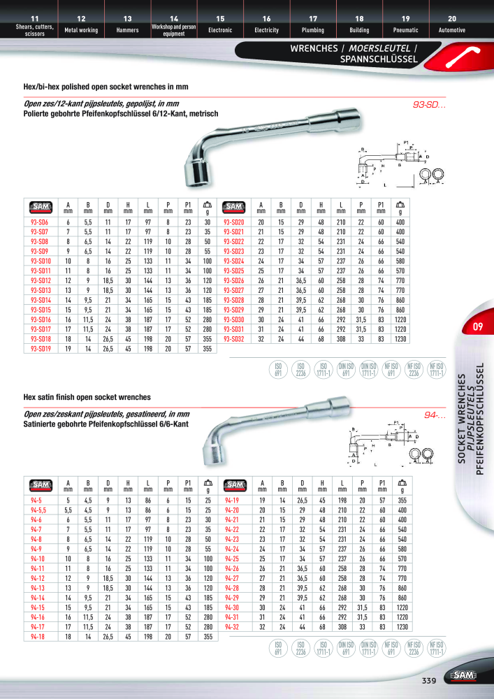 Rodac SAM Katalog Nb. : 20073 - Page 339