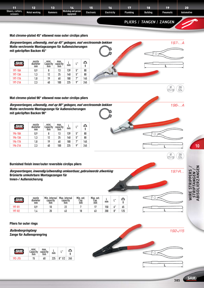 Rodac SAM Katalog Nb. : 20073 - Page 385