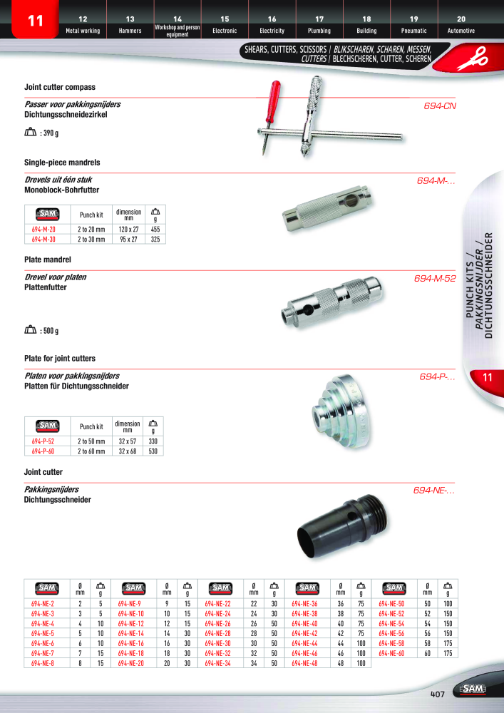 Rodac SAM Katalog Nb. : 20073 - Page 407