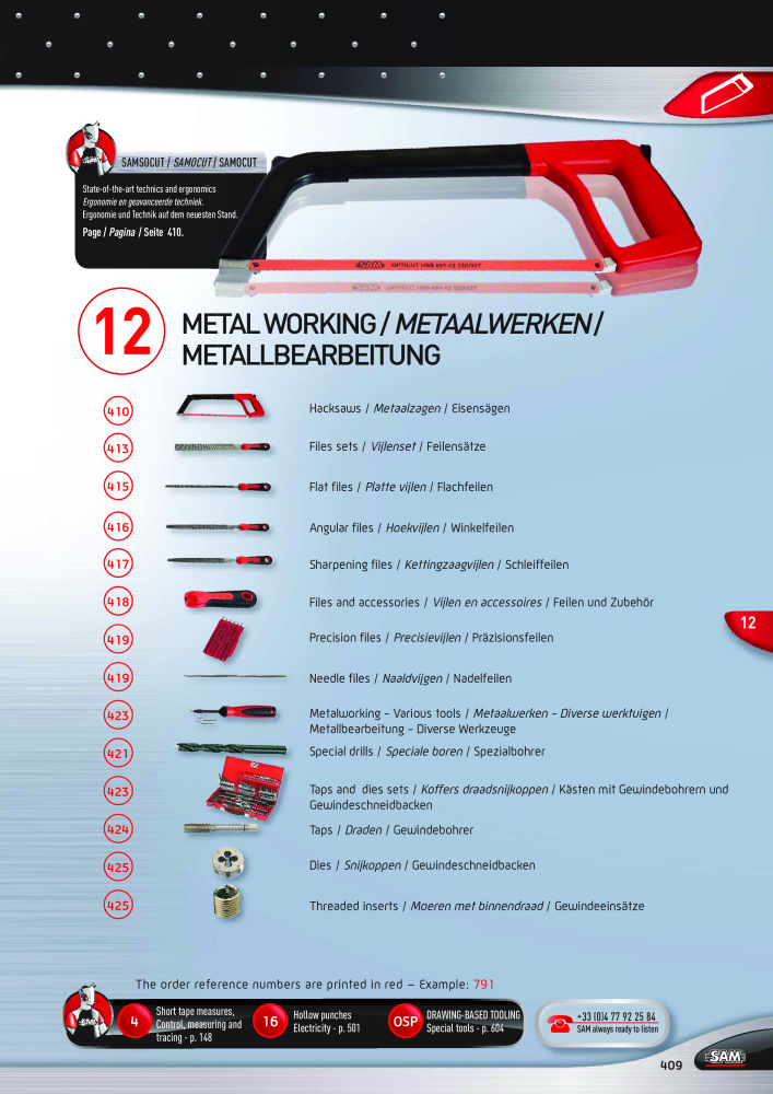 Rodac SAM Katalog Nb. : 20073 - Page 409