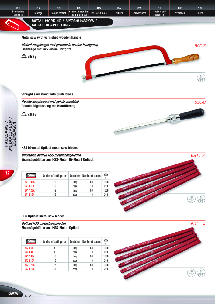 Rodac SAM Katalog Nb. : 20073 - Page 412