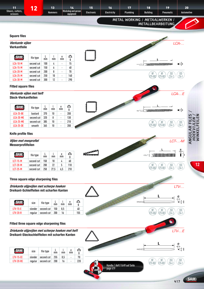 Rodac SAM Katalog Nb. : 20073 - Page 417