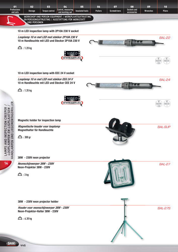 Rodac SAM Katalog Nb. : 20073 - Page 446