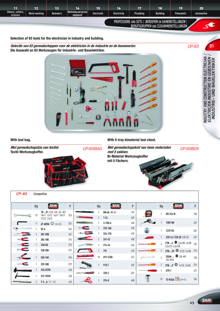 Rodac SAM Katalog Nb. : 20073 - Page 45