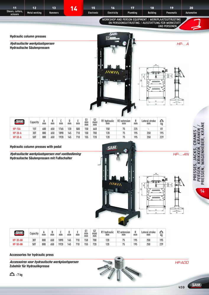 Rodac SAM Katalog Nb. : 20073 - Page 459