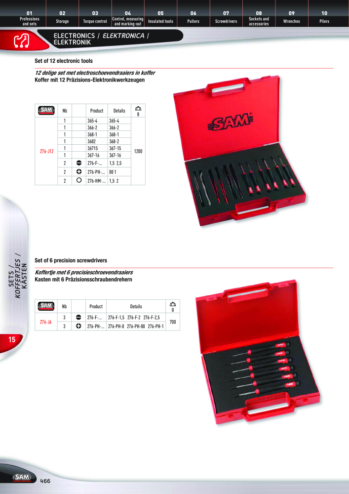 Rodac SAM Katalog Nb. : 20073 - Page 466