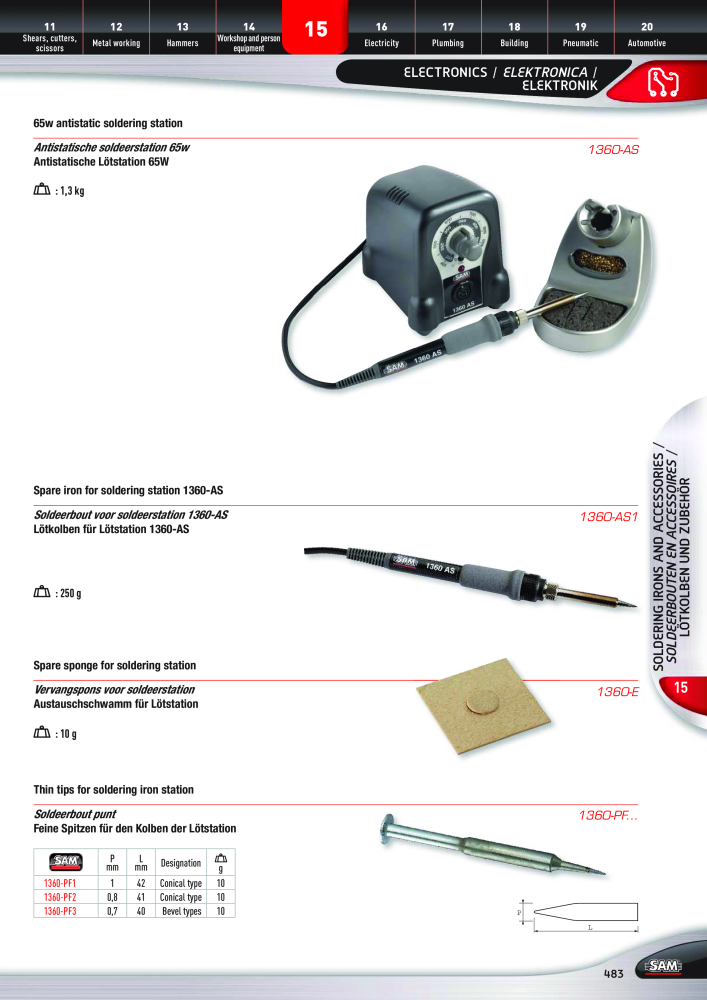 Rodac SAM Katalog Nb. : 20073 - Page 483