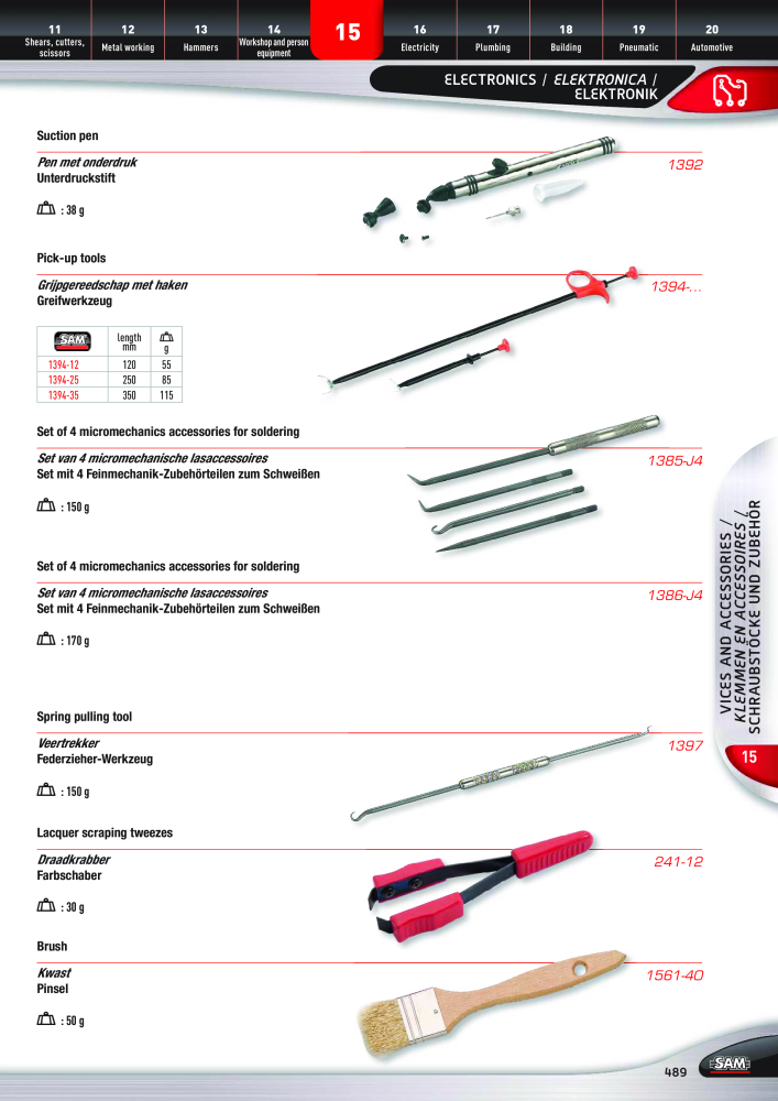 Rodac SAM Katalog Nb. : 20073 - Page 489