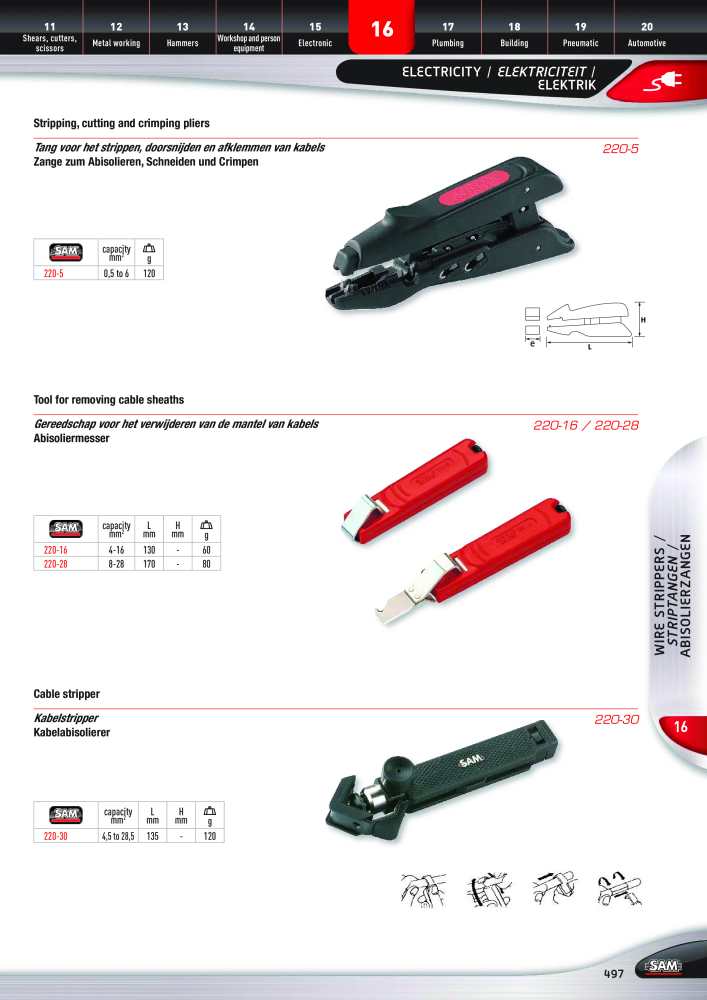 Rodac SAM Katalog Nb. : 20073 - Page 497