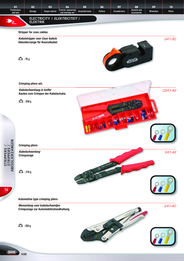 Rodac SAM Katalog Nb. : 20073 - Page 498