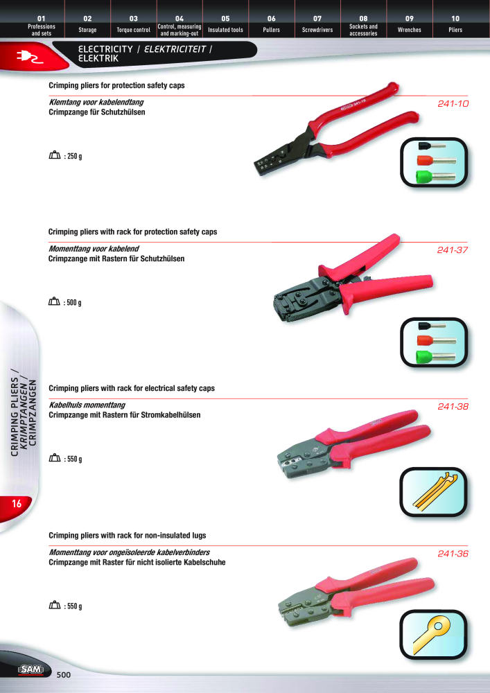 Rodac SAM Katalog Nb. : 20073 - Page 500