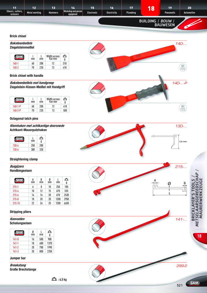 Rodac SAM Katalog Nb. : 20073 - Page 521