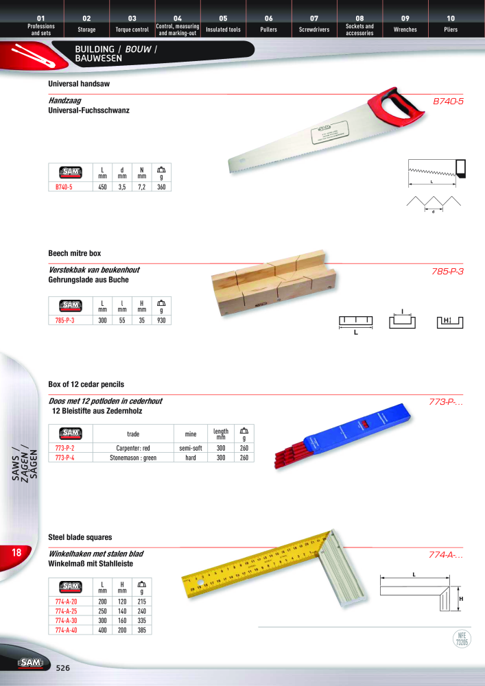 Rodac SAM Katalog Nb. : 20073 - Page 526